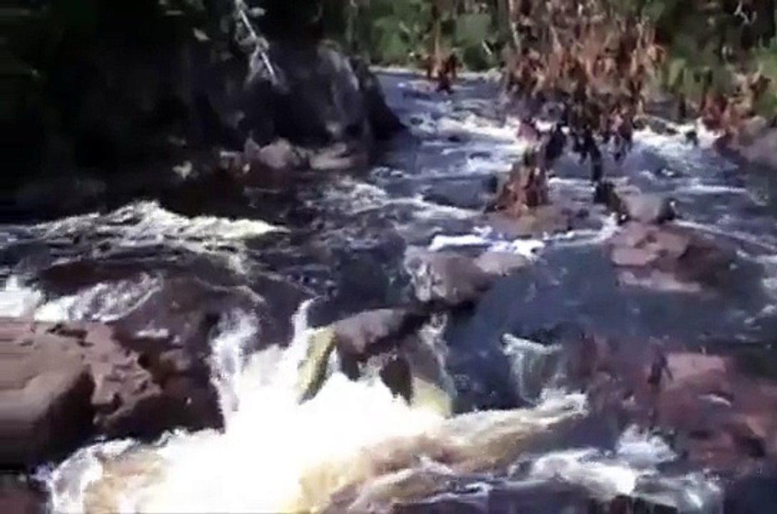 Devils Kettle Falls, Brule River, Minnesota State Park