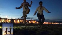 ACRO YOGA CHALLENGE ON THE BEACH