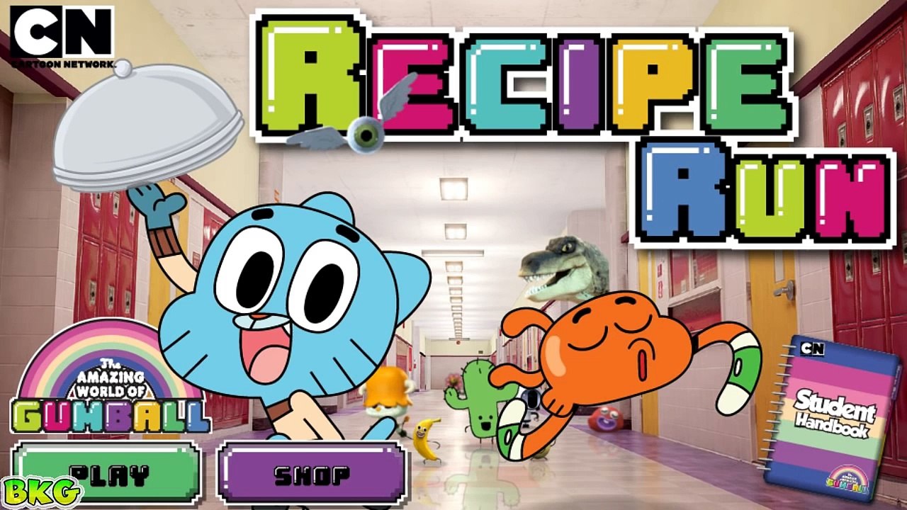 The Amazing World of Gumball Recipe Run Gameplay Episode - Best Kid Games