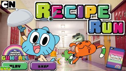 The Amazing World of Gumball Recipe Run Gameplay Episode - Best Kid Games