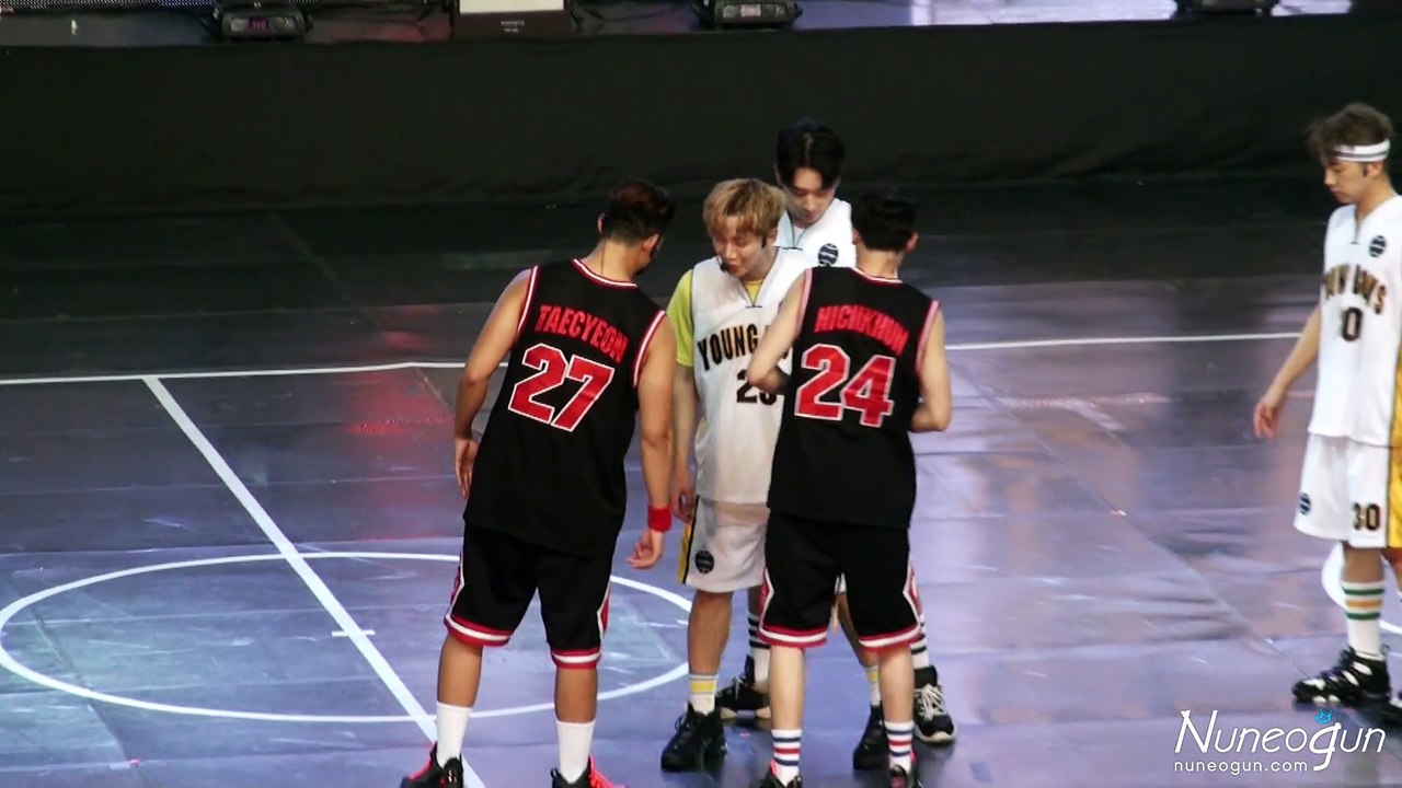 151108 '불꽃남자' 2PM 6th Fan Meeting_농구2쿼터CNN_By Nuneogun