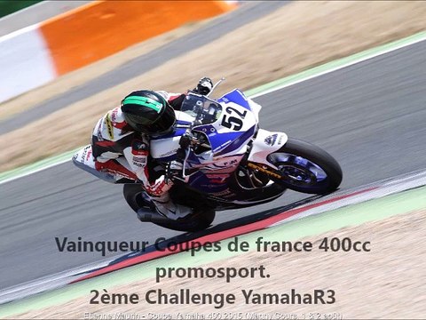 Onboard Alès MARIUS TABARIES #52 Essais libres Promo400cc 2015