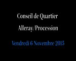 Conseil de Quartier Alleray/ Procession du Vendredi 6 Novembre 2015