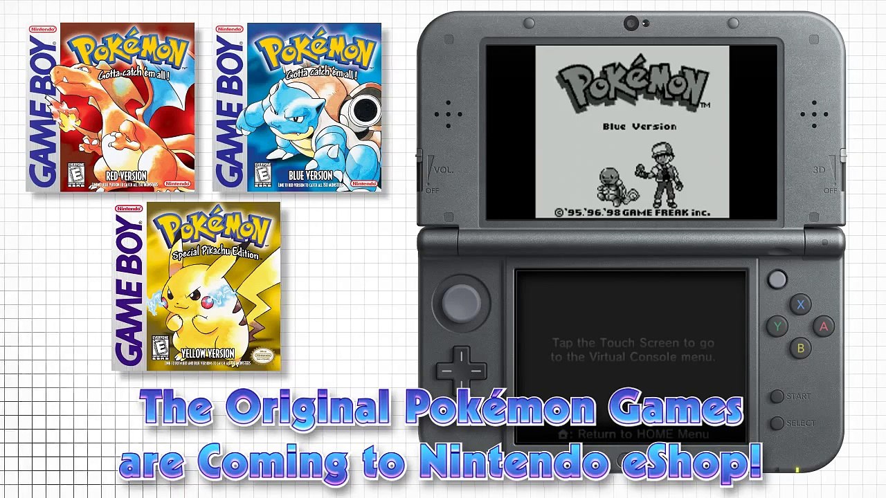 Pokemon Rouge Bleu Jaune - Trailer d'annonce