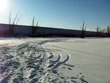 Mitsubishi Evo Lancer Snow Drift