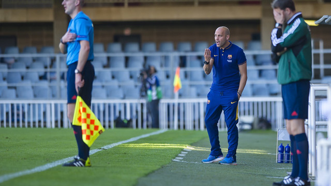 FCB Masia (Juvenil A): Gabri, previa RCD Espanyol-FC Barcelona [ESP]