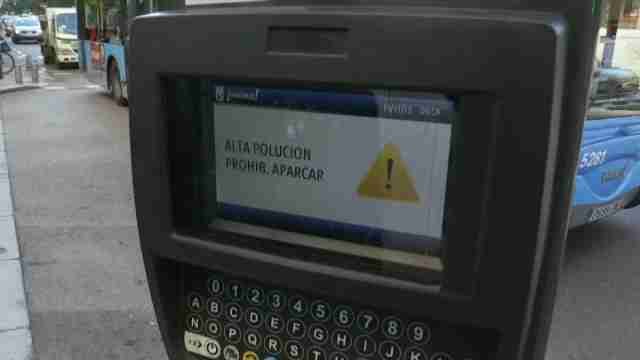 Segundo día de restricciones al tráfico en Madrid por la contaminación