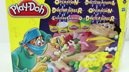 Play Doh Operation Playset Juego de Operación Play-Doh Operation Game Toy Videos