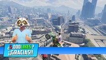 99% IMPOSIBLE! DE EDIFICIO EN EDIFICIO! - Gameplay GTA 5 Online Funny Moments (Carrera GTA V PS4)