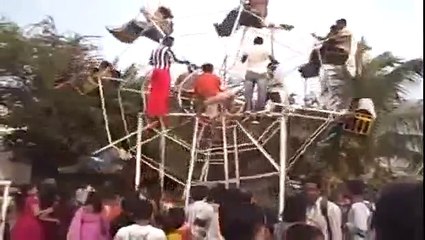 Human powered ferris wheel
