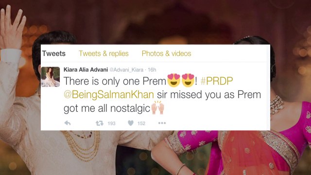 Prem Ratan Dhan Payo Celebs Review