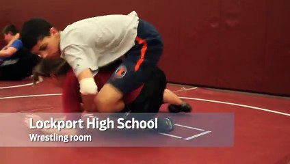 Girl wrestler earns place on boys varsity team