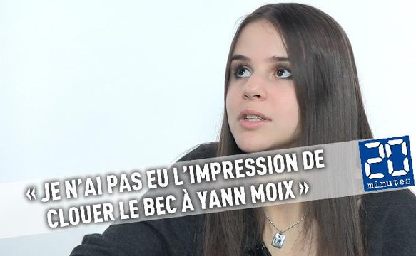 Marina Kaye: « je n’ai pas eu l’impression de clouer le bec à Yann Moix »