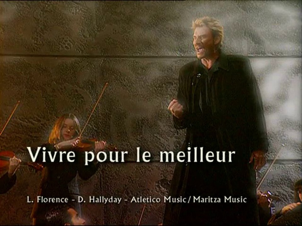 Vivre pour le meilleur jhonny