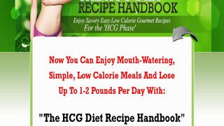 The Hcg Diet Recipe Handbook