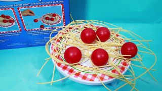 FUN KIDS TOY GAME Dont Drop The Meatballs Family Fun Challenge Baby Alive Doll Videos