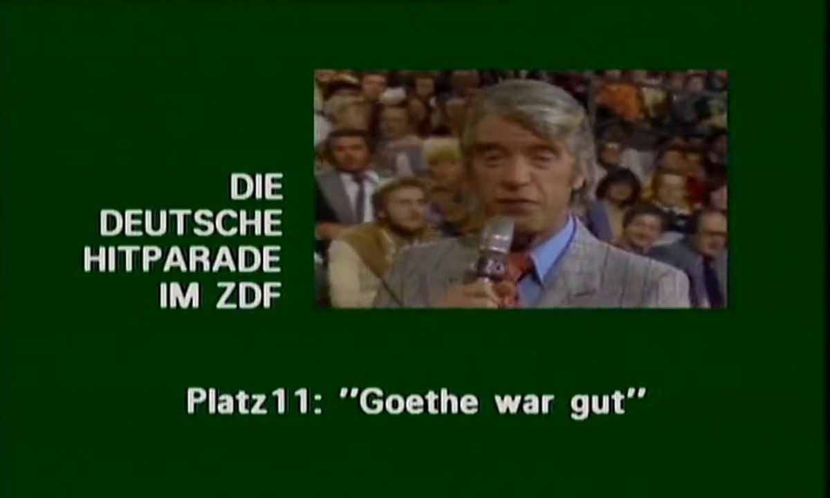 Rudi Carrell - Goethe war gut 1978