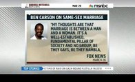 Ben Carson explains how he didn't compare gay marriage with child molestation