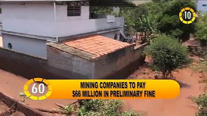 In 60 Seconds: Mining Companies to Pay $66 Million in Preliminary Fine