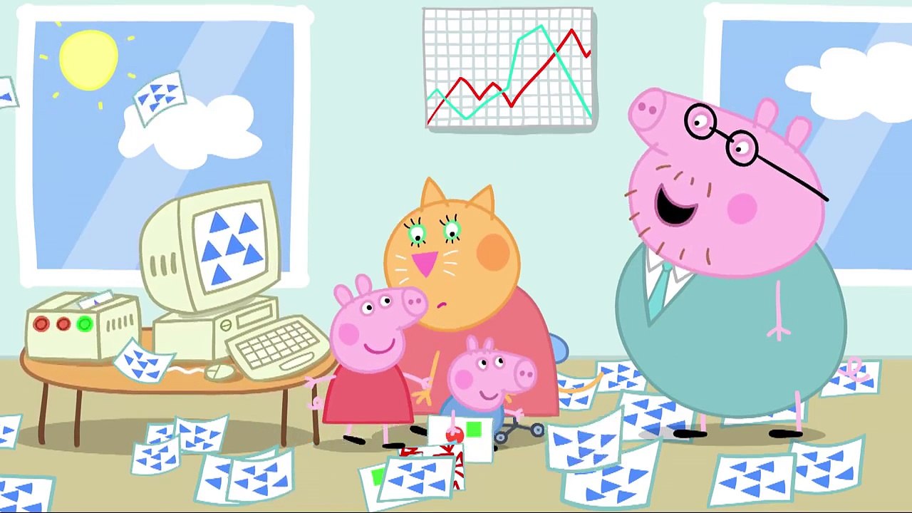 peper pig Peppa Pig - Daddy Pig's Office (Clip) Prasátko Peppa