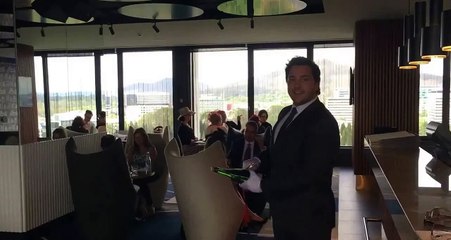 Opening Champagne Using a Saber - Fail