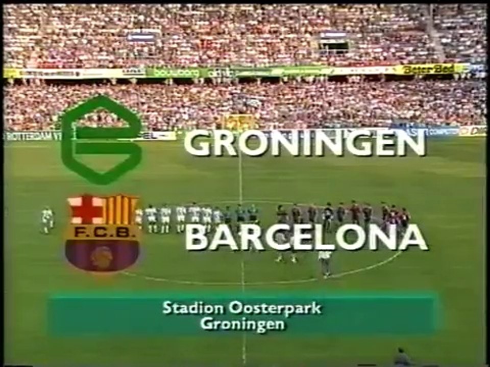 FC Groningen 5-5 FC Barcelona 'Dream Team' - friendly , August 2nd 1994