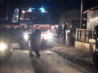 Požar u Brestovcu kod Bora, 13. novembar 2015. (RTV Bor)