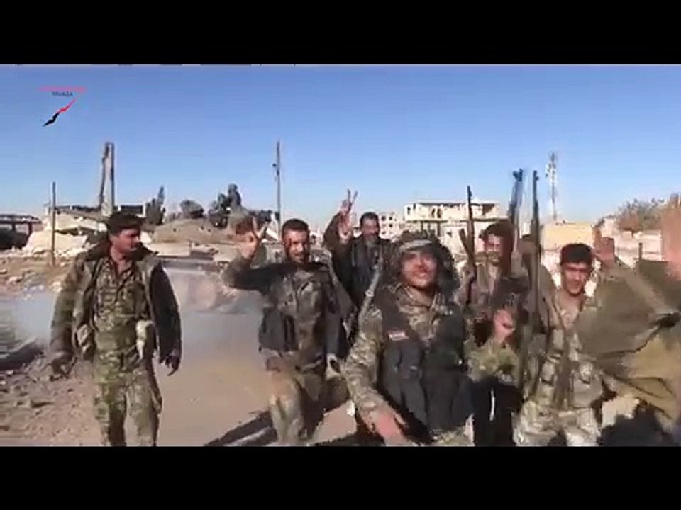 Сирия. Прорыв окружения авиабазы Кувейрис - репортажное видео (1)