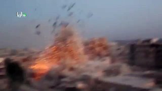 Уникальные кадры. ФАБ-500 пробивает бетонные перекрытия на глазах у боевика ИГИЛ