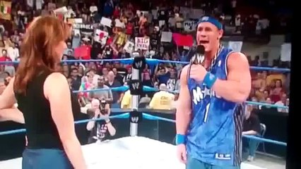 hot sex John Cena hits the back of Stephanie
