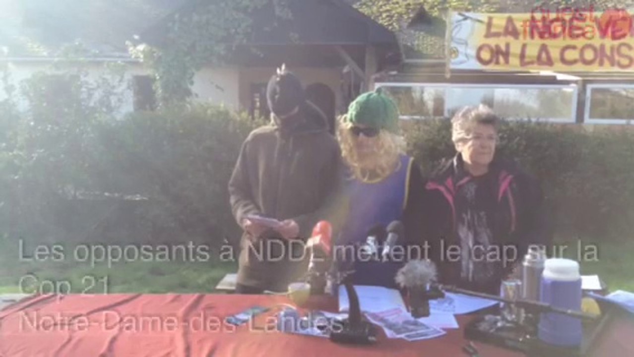 Les opposants à NDDL mettent le cap sur la Cop 21