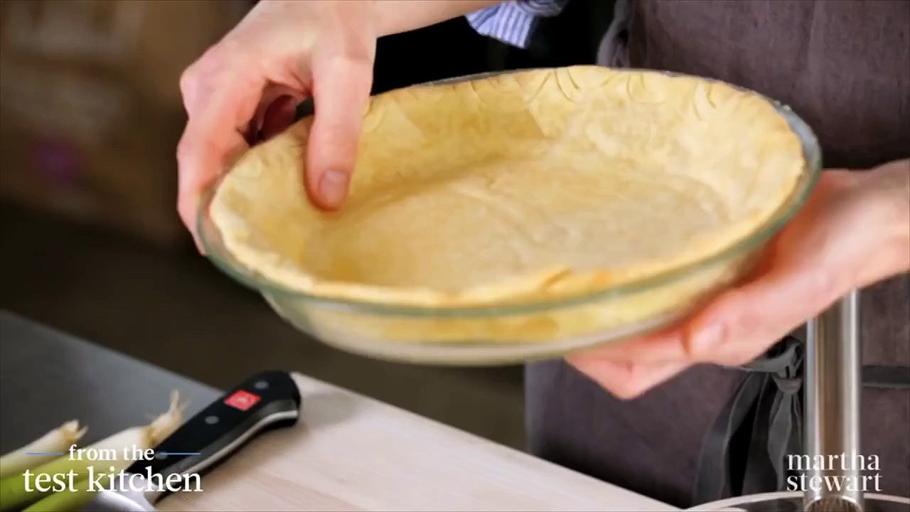 Bacon and Scallion Quiche - From the Test Kitchen