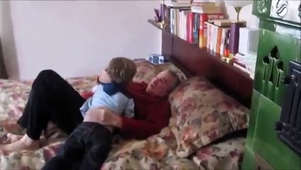 【心温まるドッキリ】 遠くドイツに住むおじいちゃんの所へ、内緒でアメリカから孫が会いに行く！