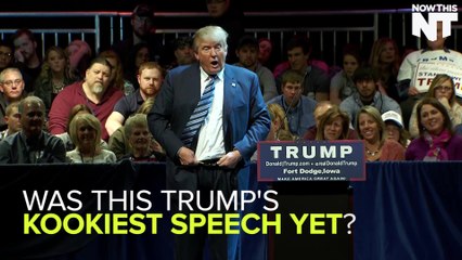 Trump Out Crazies Himself Again