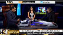 ESPN First Take - Can Steelers Make the Playoffs Without Ben Roethlisberger ?