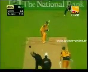 Shane Bond vs David Warner