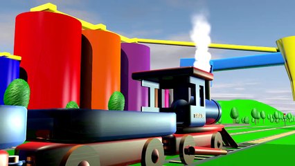 Thomas and friends Colour Adventure cartoon. Colors for kids to learn with thomas train