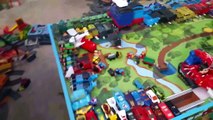 Organizing my Thomas and Friends Trains Lightning McQueen Cars Collection