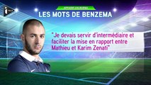 Affaire Valbuena: Karim Benzema reconnait son rôle 
