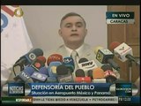 Saab no quiso dar declaraciones sobre el arresto de los sobrinos de Cilia Flores