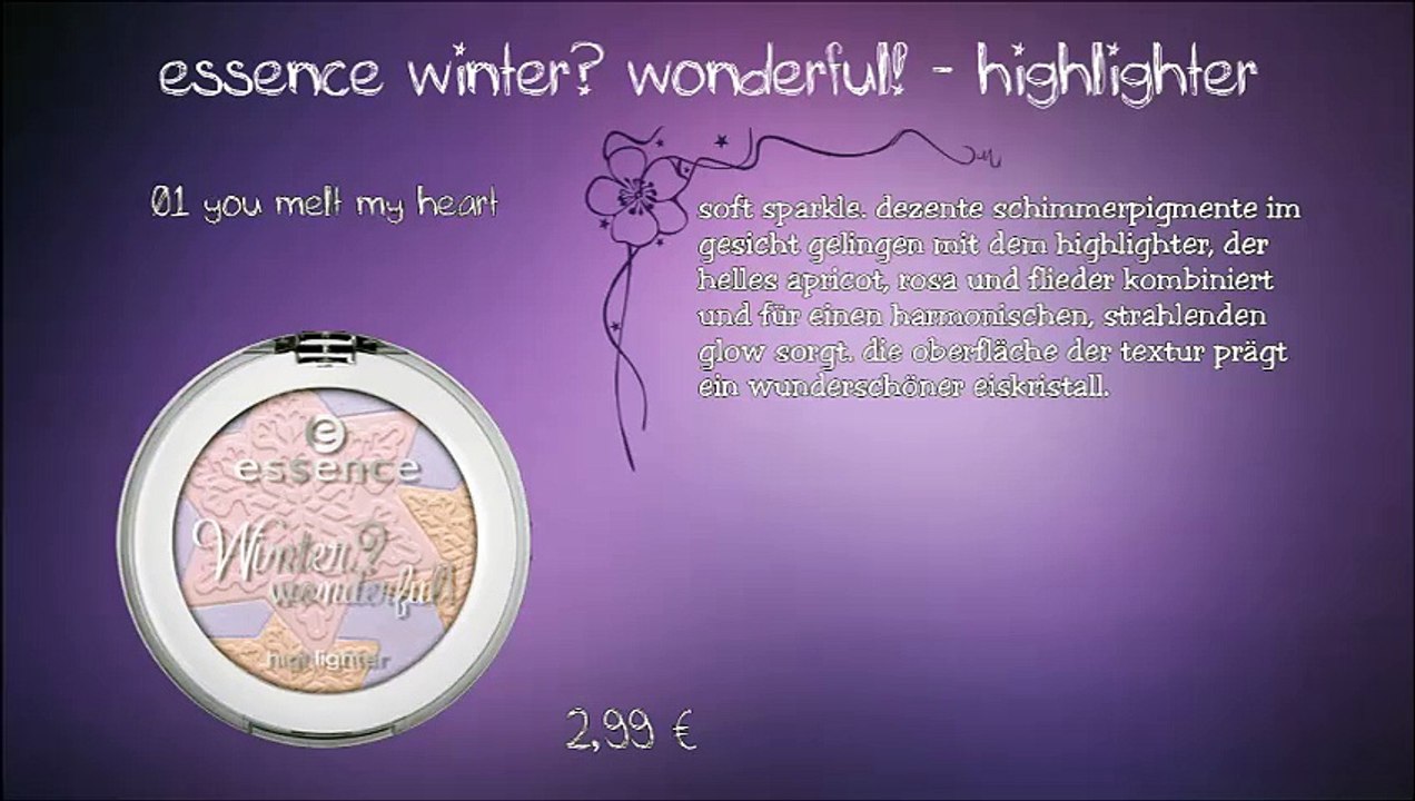 essence winter? wonderful!