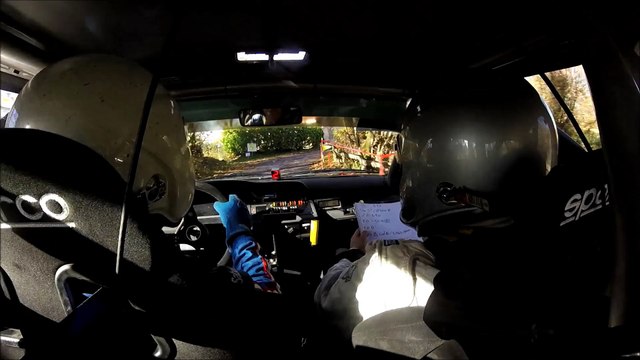 Rallye vallée de l'ognon 2015 ES4 Gilles BOUVARD/ Florian DUTHU Clio A7K