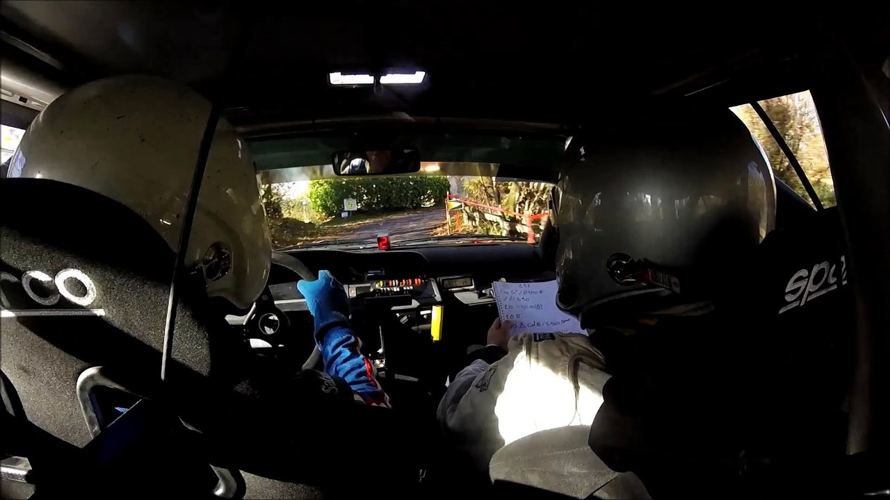 Rallye vallée de l'ognon 2015 ES4 Gilles BOUVARD/ Florian DUTHU Clio A7K