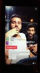 Periscope ta iki arkadaşa Cemal Süreyadan Üvercinka şiirini okuttum.