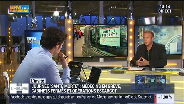 Loi santé: les médecins libéraux manifestent contre le tiers payant généralisé – 13/11