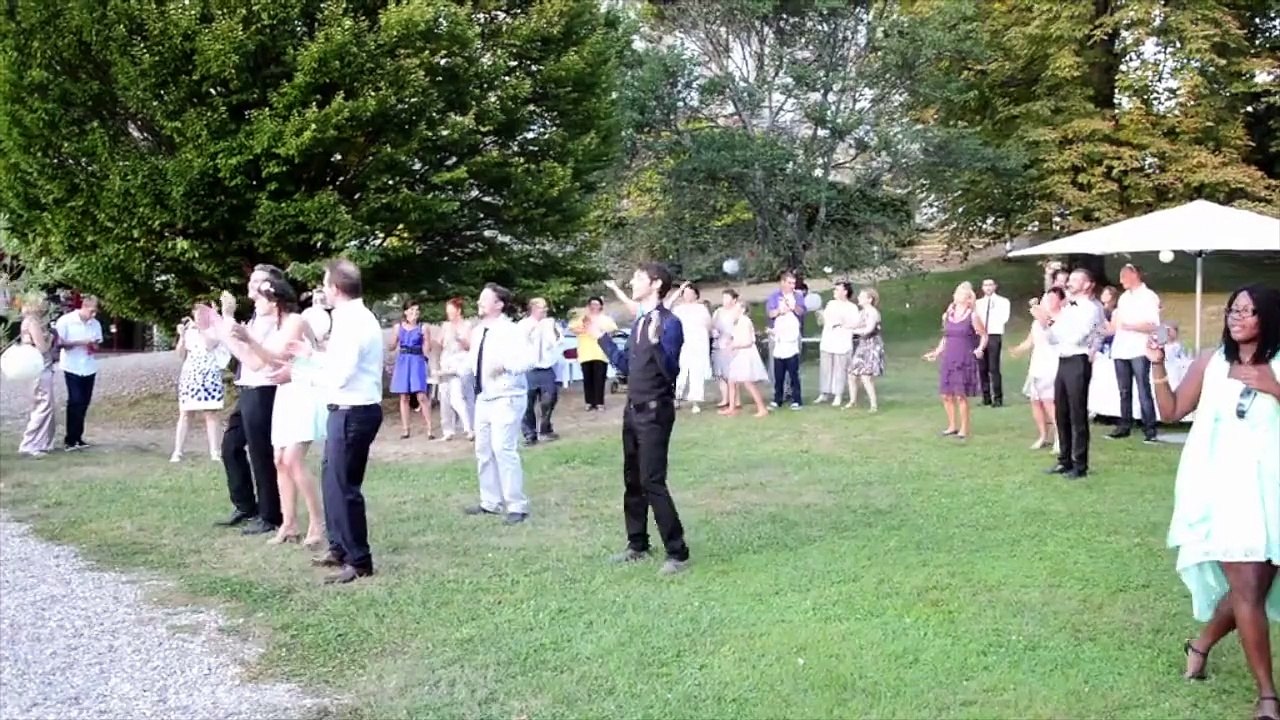 flashmob Mariage