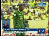Librado Azcona se sumó a la Selección de Ecuador