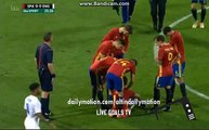 Thiago Alcantara Gets Injured - Spain vs England - 13.11.2015