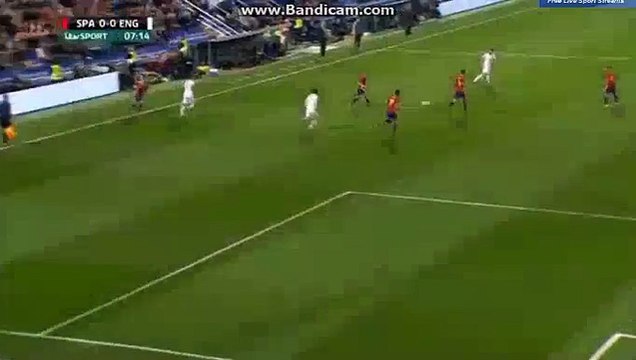 England 1st Big CHANCE Spain 0-0 England 13.11.2015 HD