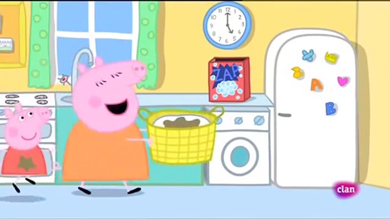 Peppa Pig Temporada 3x10 Peppa Pig La Colada Español Peppa